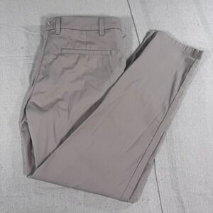 Birddogs Chino Pants Mens 34x32 Khaki Excellent Stretch Cotton Nylon Commuter
